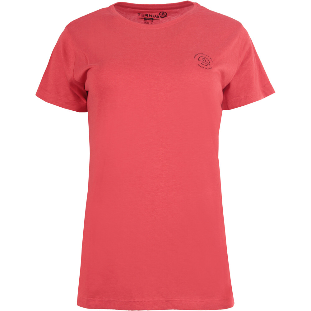 Ternua camiseta montaña manga corta mujer _3_MAULE vista frontal