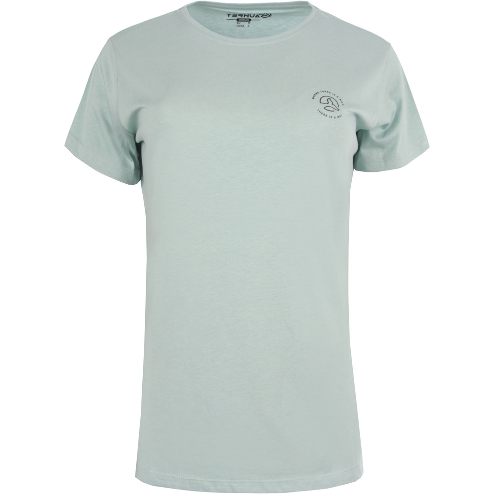 Ternua camiseta montaña manga corta mujer _3_MAULE vista frontal