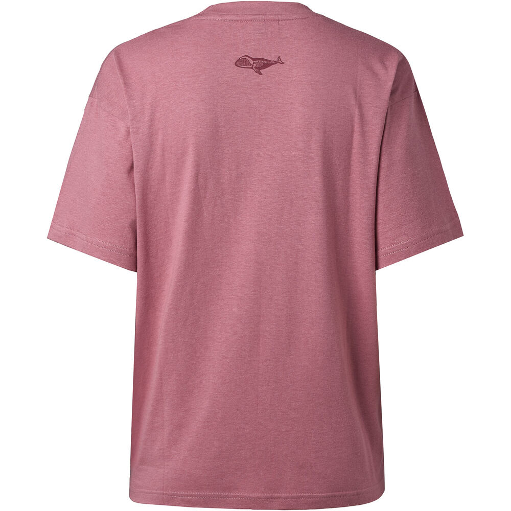 Ternua camiseta montaña manga corta mujer CUSLETT T W vista trasera