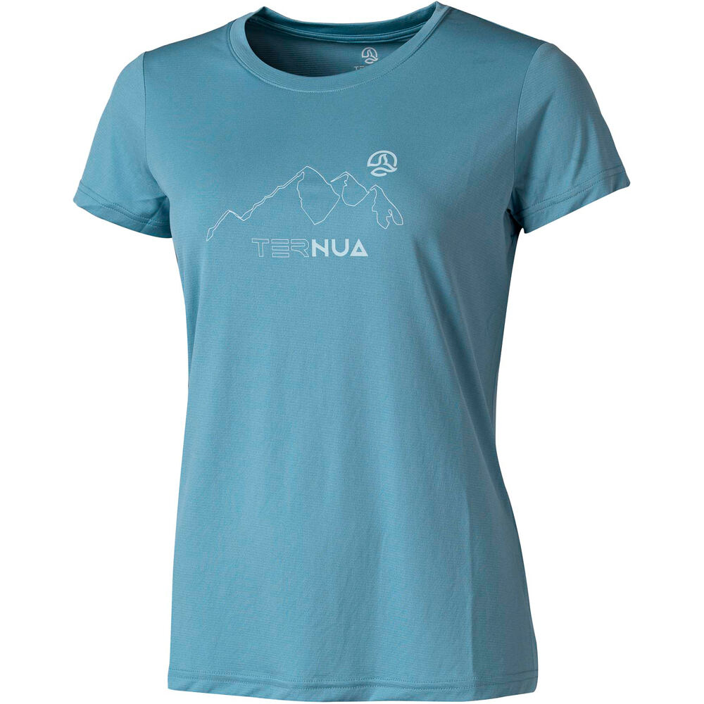 Ternua camiseta montaña manga corta mujer FRAMIK TEE W vista frontal