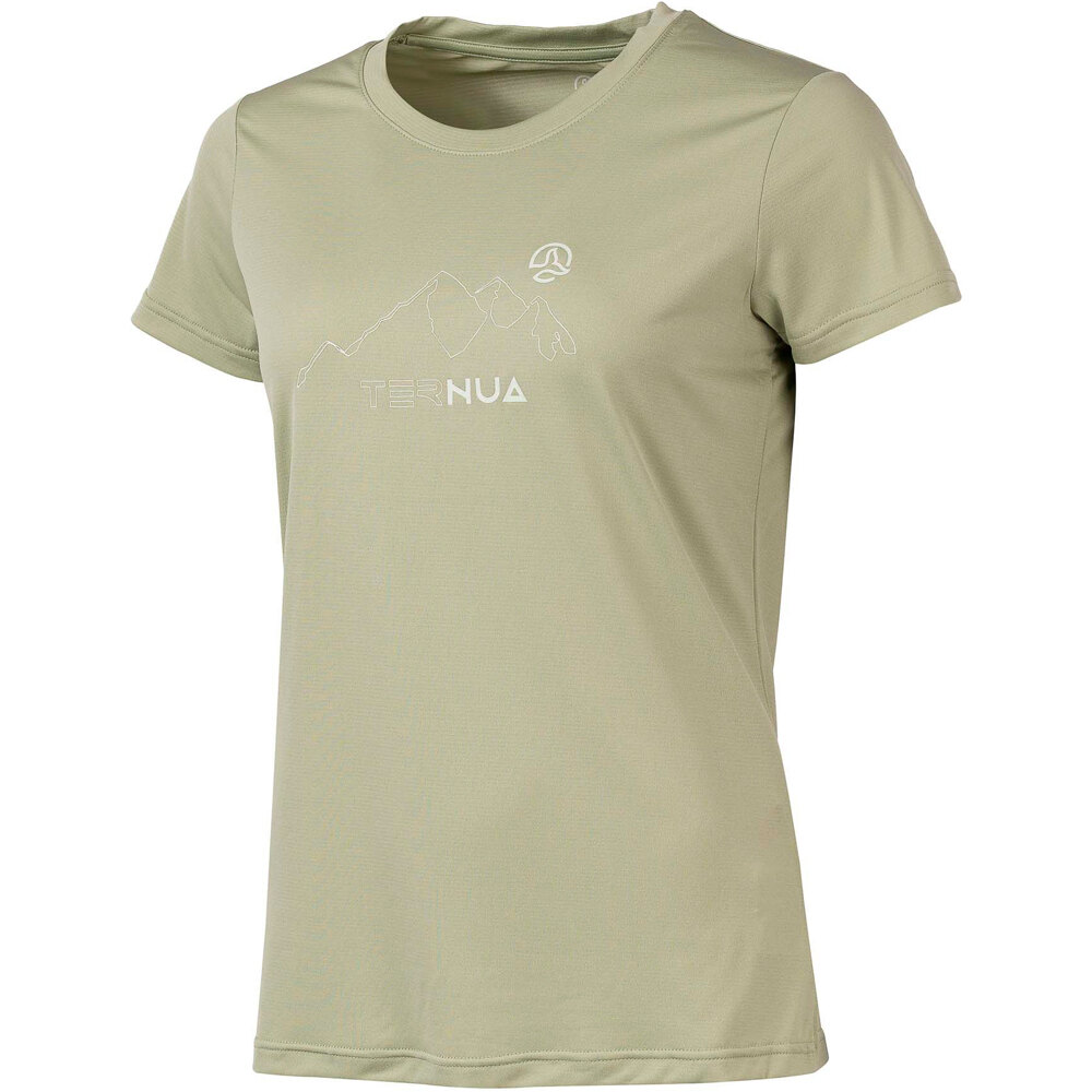 Ternua camiseta montaña manga corta mujer FRAMIK TEE W vista frontal