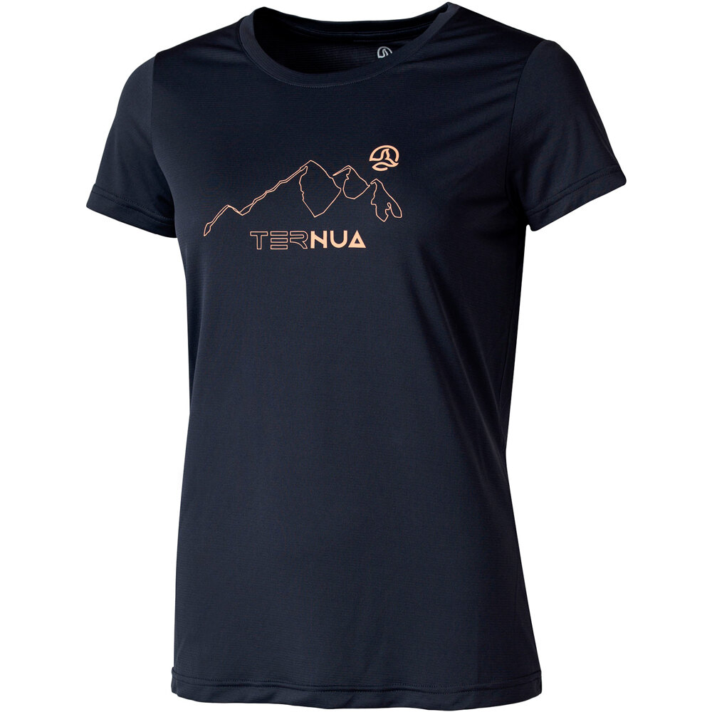 Ternua camiseta montaña manga corta mujer FRAMIK TEE W vista frontal