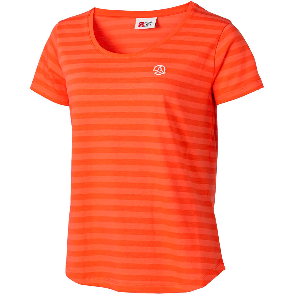 Ternua camiseta montaña manga corta mujer KENRO T W vista frontal