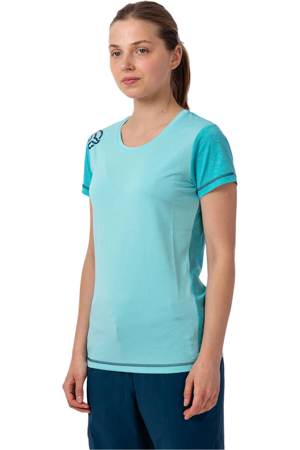 Ternua camiseta montaña manga corta mujer KRINA TEE W vista detalle