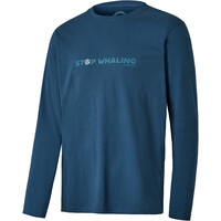 Ternua camiseta montaña manga larga hombre DURREL REGENERATIVE T M vista frontal