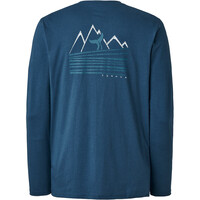 Ternua camiseta montaña manga larga hombre DURREL REGENERATIVE T M vista trasera