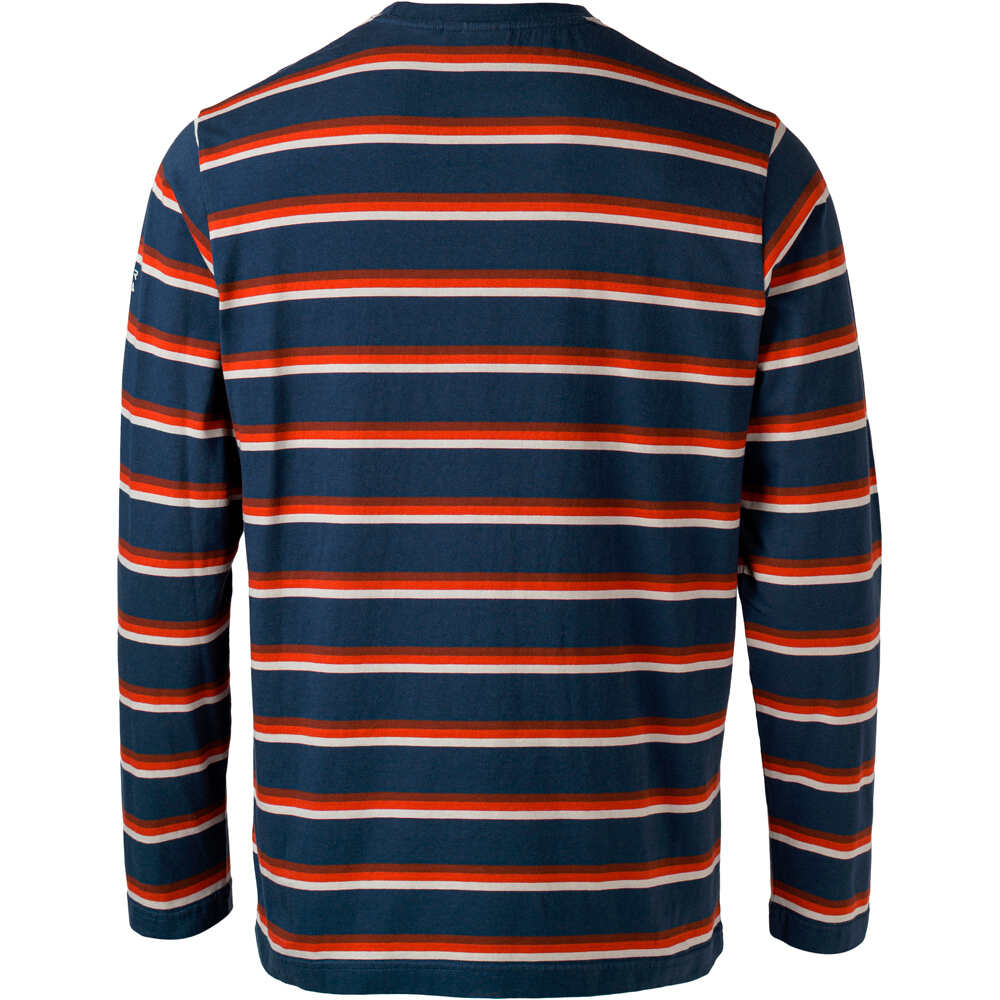 Ternua camiseta montaña manga larga hombre MARINEL T M vista trasera
