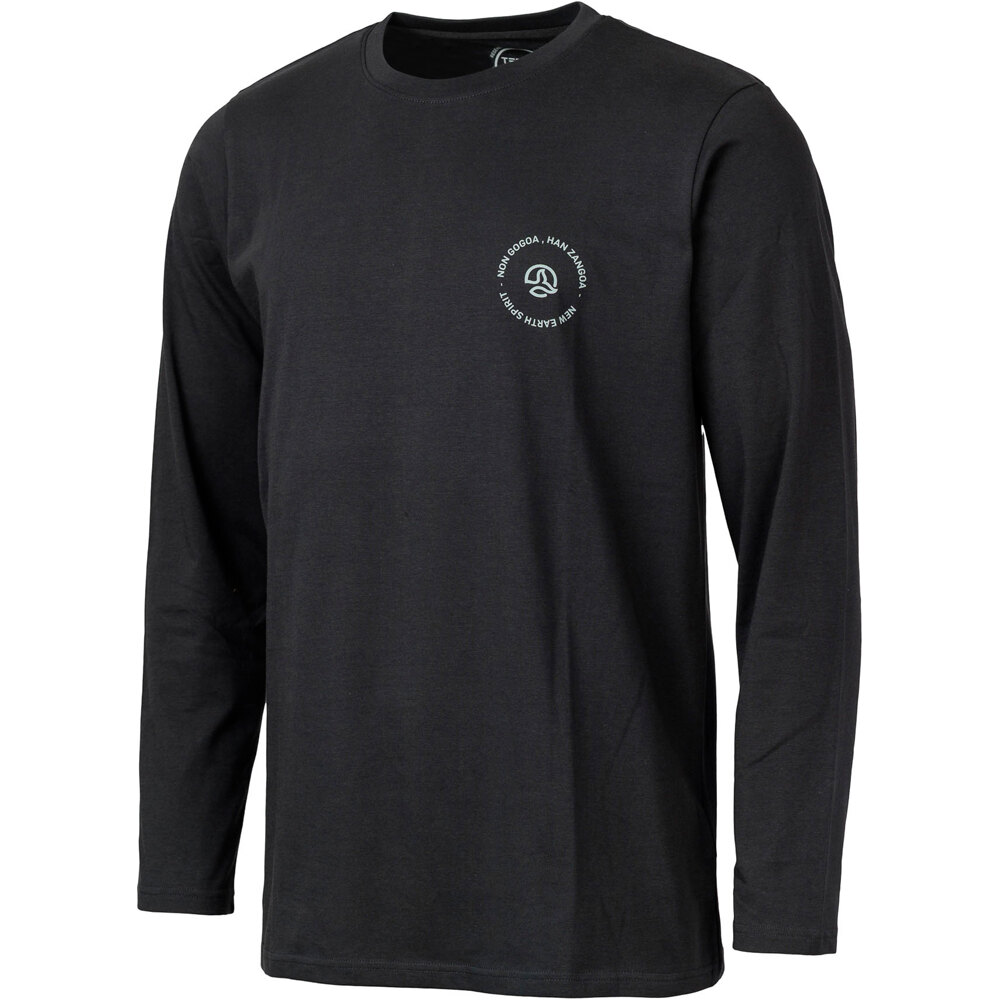Ternua camiseta montaña manga larga hombre NGHZ REGENERATIVE T M vista frontal