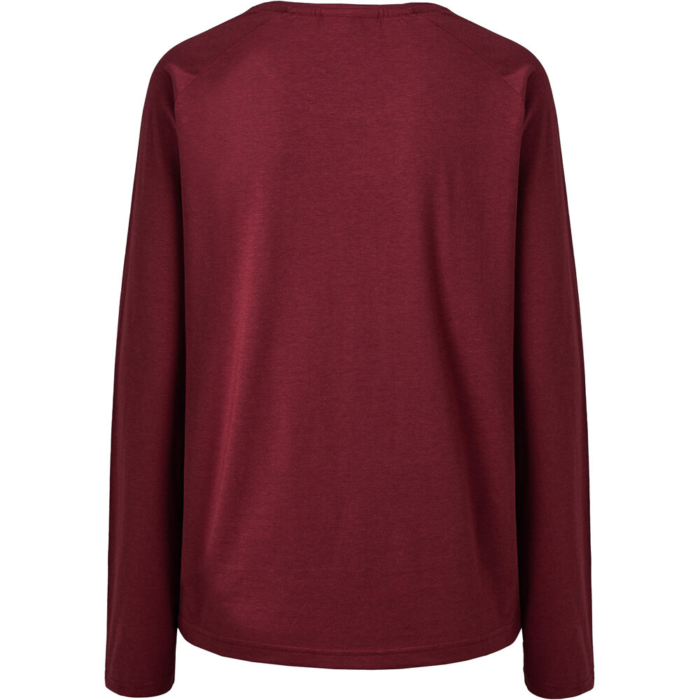 Ternua camiseta montaña manga larga mujer CHOPS T W vista trasera