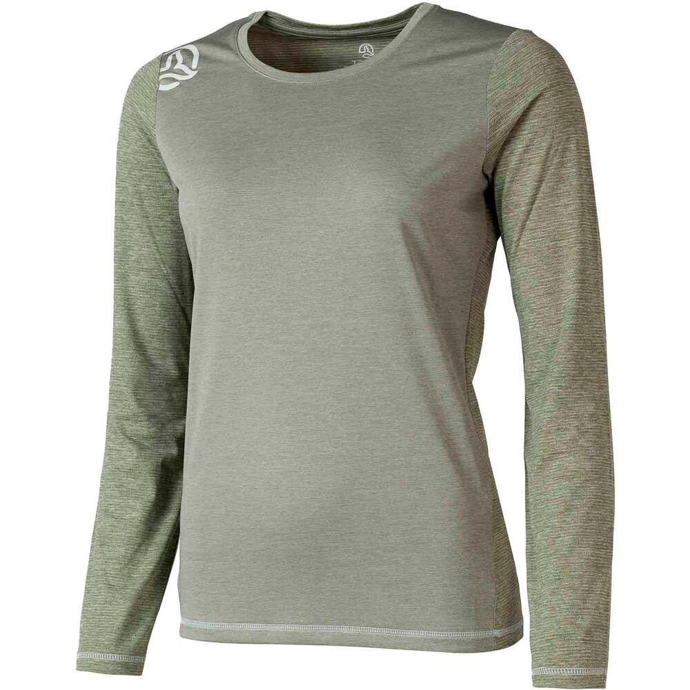 Ternua camiseta montaña manga larga mujer KRODINA TEE LS W vista frontal