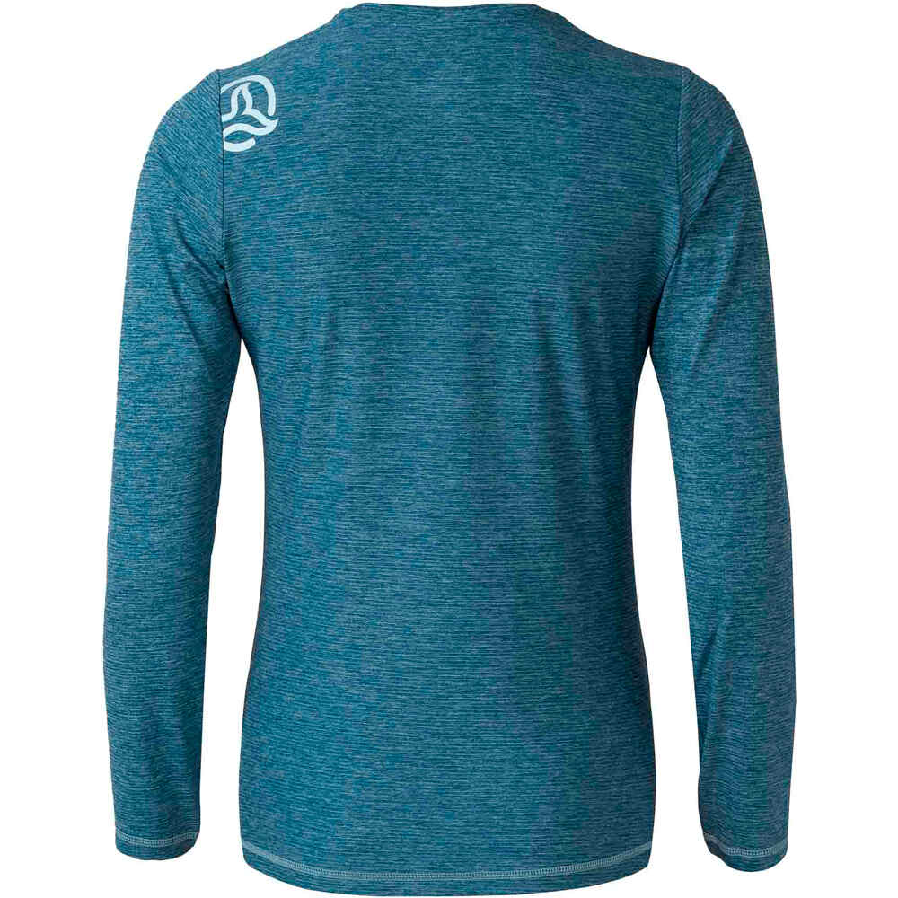 Ternua camiseta montaña manga larga mujer KRODINA TEE LS W vista trasera