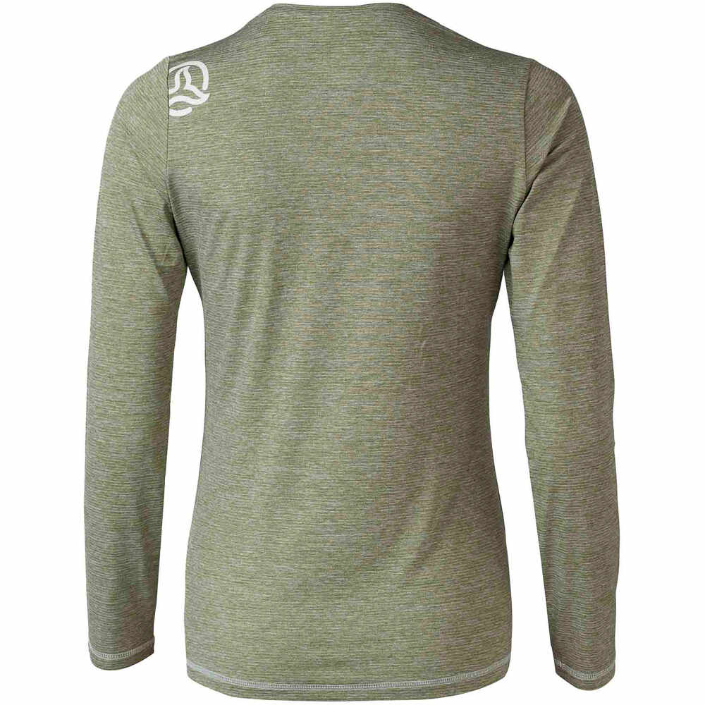 Ternua camiseta montaña manga larga mujer KRODINA TEE LS W vista trasera