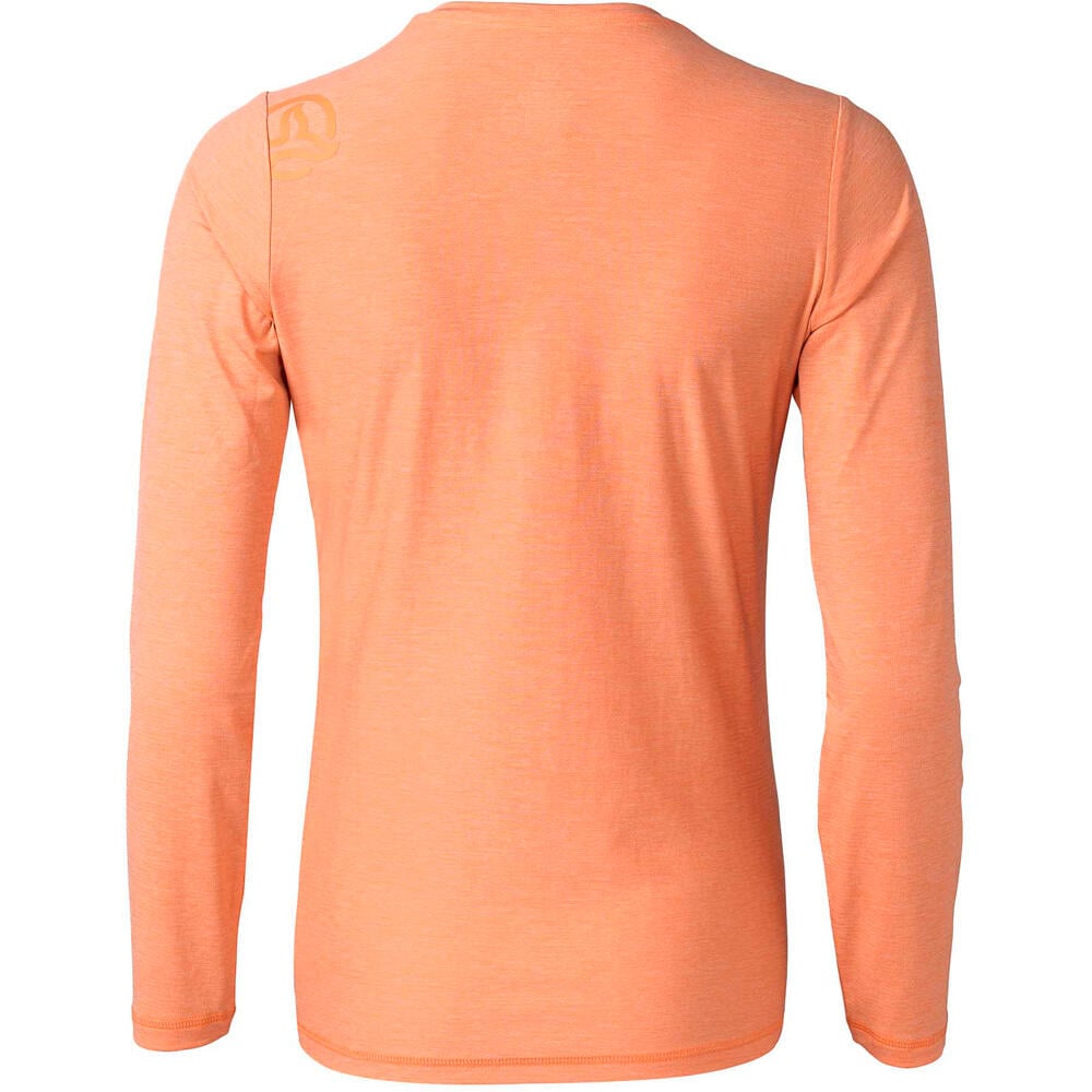 Ternua camiseta montaña manga larga mujer KRODINA TEE LS W vista trasera
