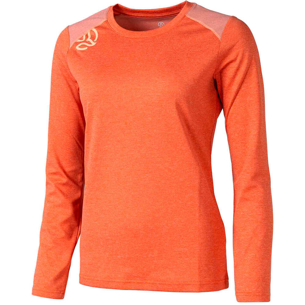 Ternua camiseta montaña manga larga mujer SUNNIK LS TEE W vista frontal