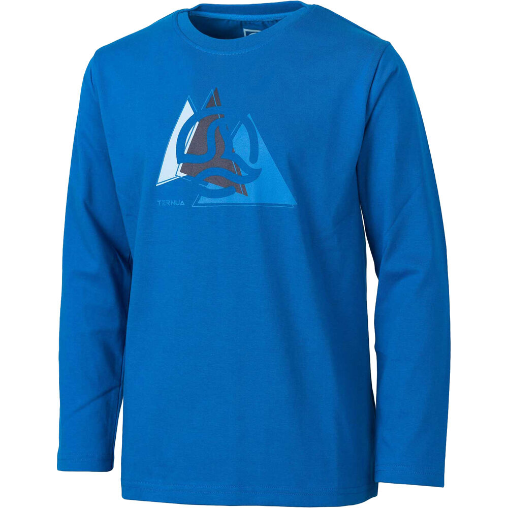 Ternua camiseta montaña manga larga niño BITA TEE LS K vista frontal