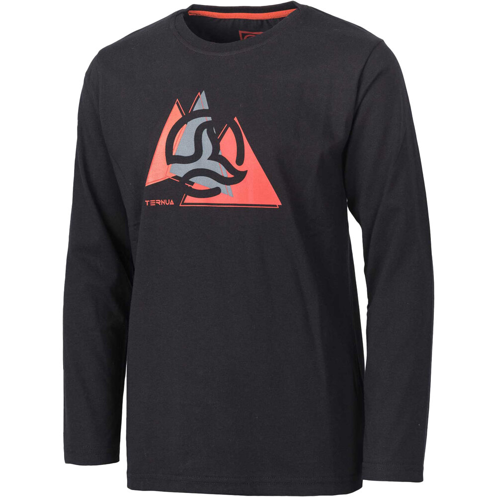 Ternua camiseta montaña manga larga niño BITA TEE LS K vista frontal