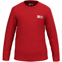 Ternua camiseta montaña manga larga niño QUARRY REGENERATIVE T K vista frontal
