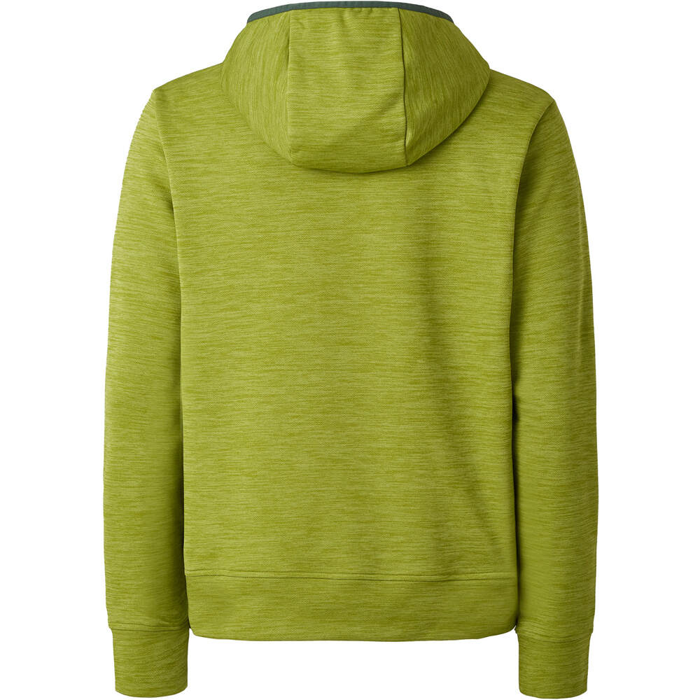 Ternua camiseta montaña manga larga niño TOSLOW HOODY K vista trasera