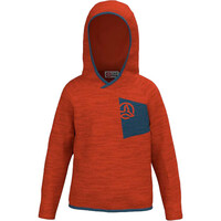 Ternua camiseta montaña manga larga niño TOSLOW HOODY K vista trasera