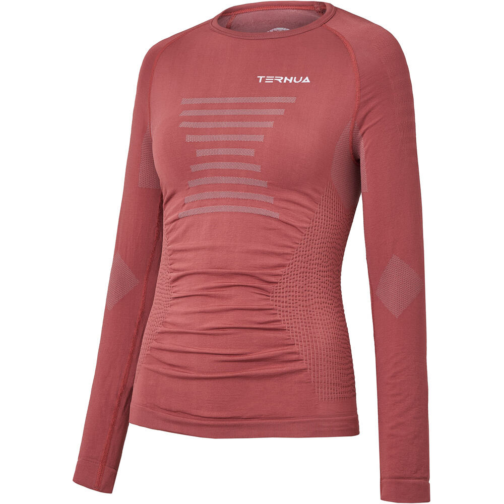 Ternua camiseta térmica manga larga mujer SEAL 2.0 L/S T-SHIRT W vista frontal