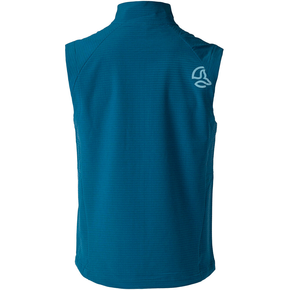 Ternua chaleco outdoor hombre TORSEN HARD VEST M vista trasera