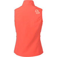 Ternua chaleco outdoor mujer KLIGGERA HARD VEST W vista trasera