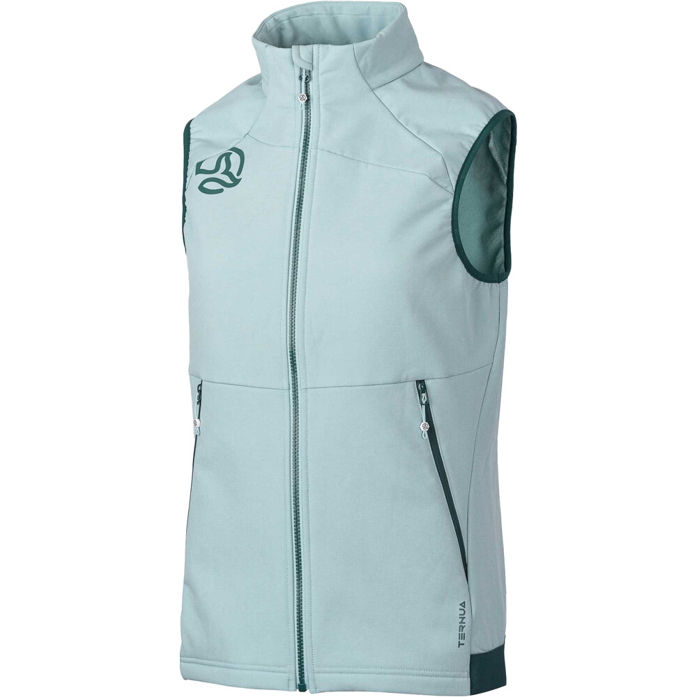Ternua chaleco outdoor mujer VERKAM HARD VEST W vista frontal