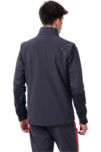 Ternua chaleco polar hombre TORSEN HARD VEST M NE vista trasera