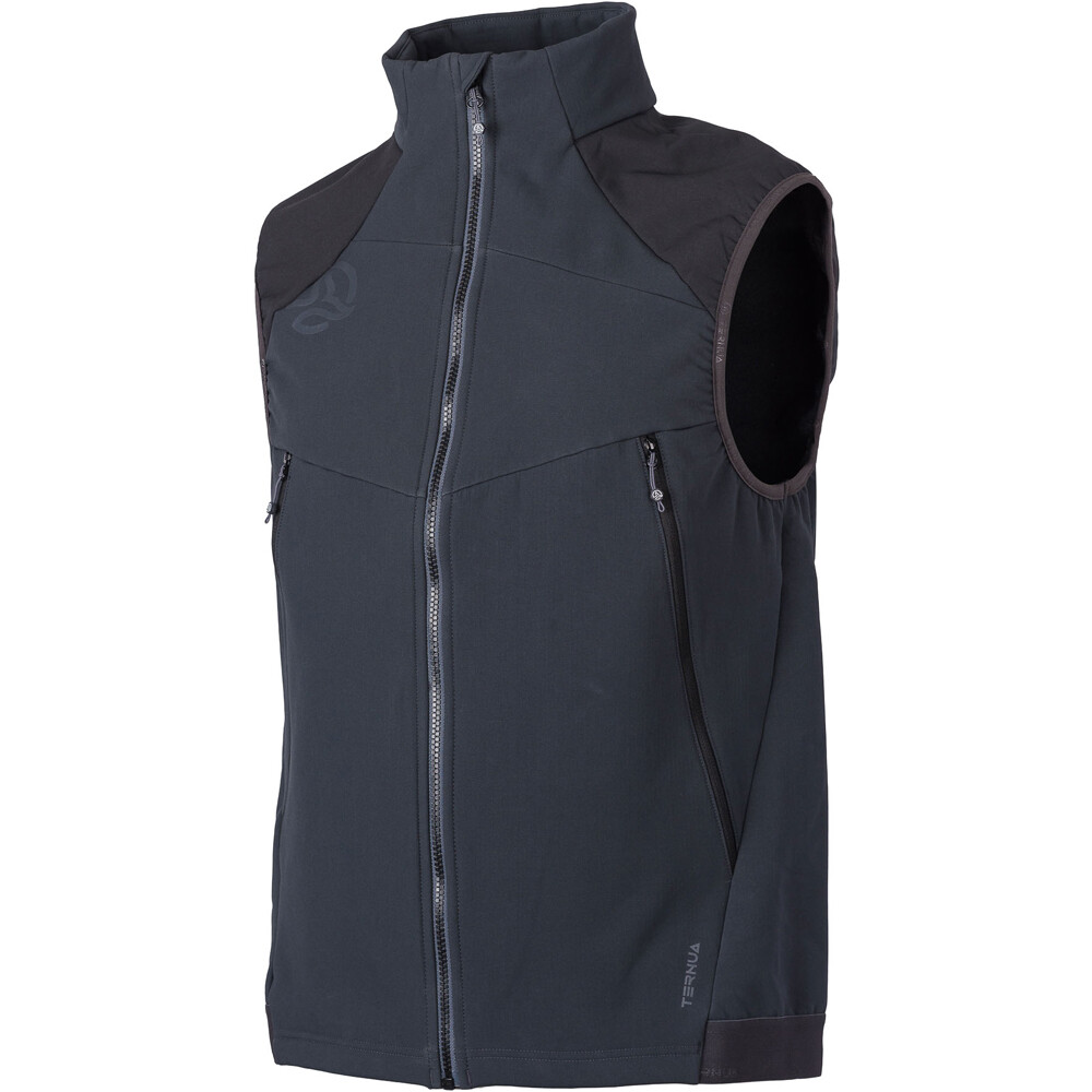 Ternua chaleco polar hombre VERKOMHARDVESTM vista frontal