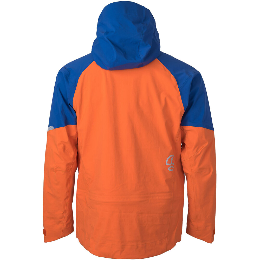 Ternua chaqueta impermeable hombre chaqueta RAKAPOSHI JKT M vista trasera