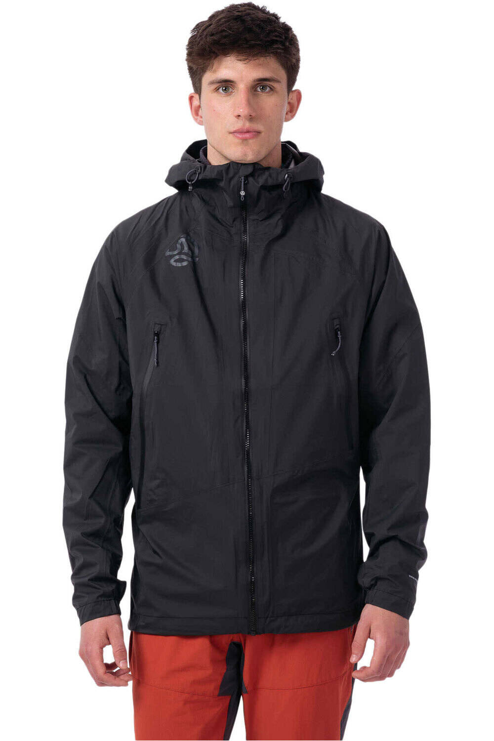 Ternua chaqueta impermeable hombre KARS 2.0 JKT M NE vista frontal