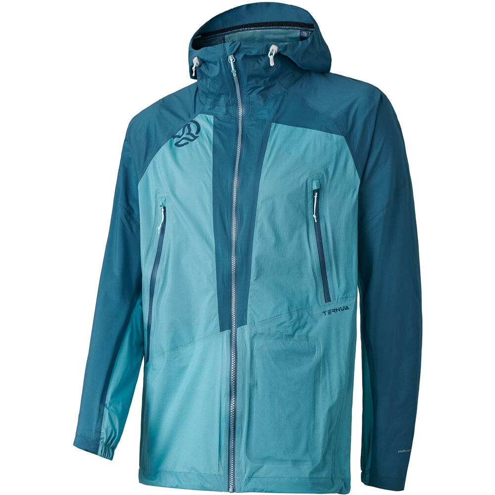 Ternua chaqueta impermeable hombre KARS 2.0 JKT M vista frontal