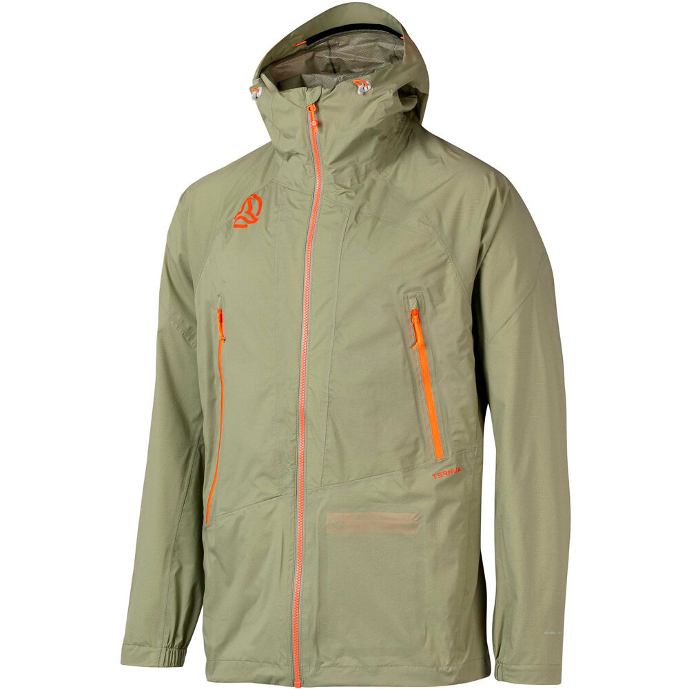 Ternua chaqueta impermeable hombre KARS 2.0 JKT M vista frontal