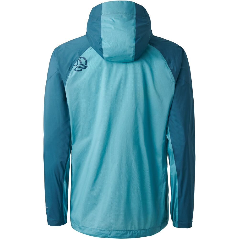 Ternua chaqueta impermeable hombre KARS 2.0 JKT M vista trasera