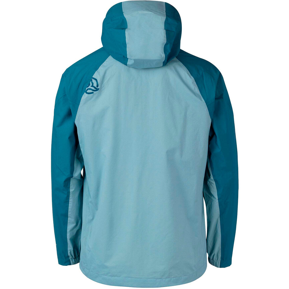 Ternua chaqueta impermeable hombre KARS 2.0 JKT M vista trasera