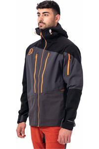 Ternua chaqueta impermeable hombre KLIMMER JKT M NE vista detalle