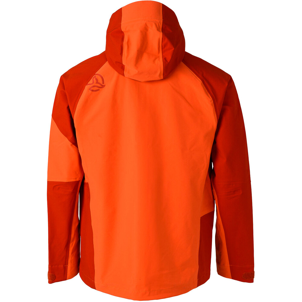 Ternua chaqueta impermeable hombre KLIMMER JKT M vista trasera