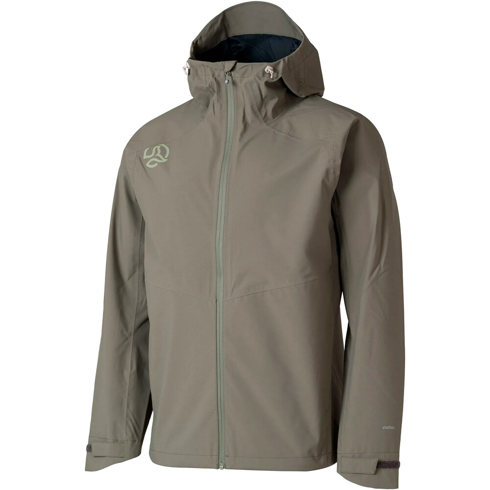 Ternua chaqueta impermeable hombre VALDUR JKT M vista frontal