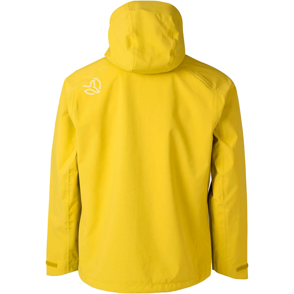 Ternua chaqueta impermeable hombre VALDUR JKT M vista trasera