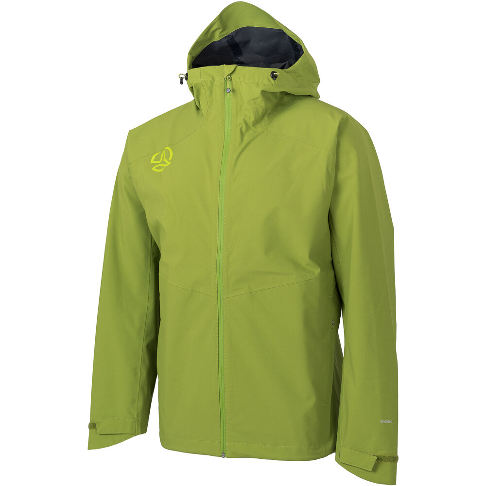 Ternua chaqueta impermeable hombre VALDURJKTM vista frontal