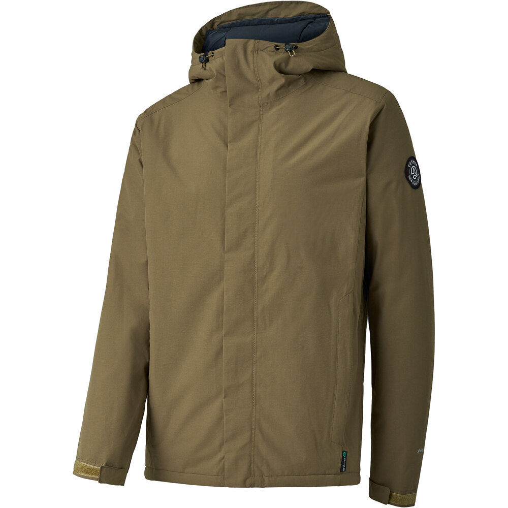 Ternua chaqueta impermeable insulada hombre TORNGAT JKT M vista frontal