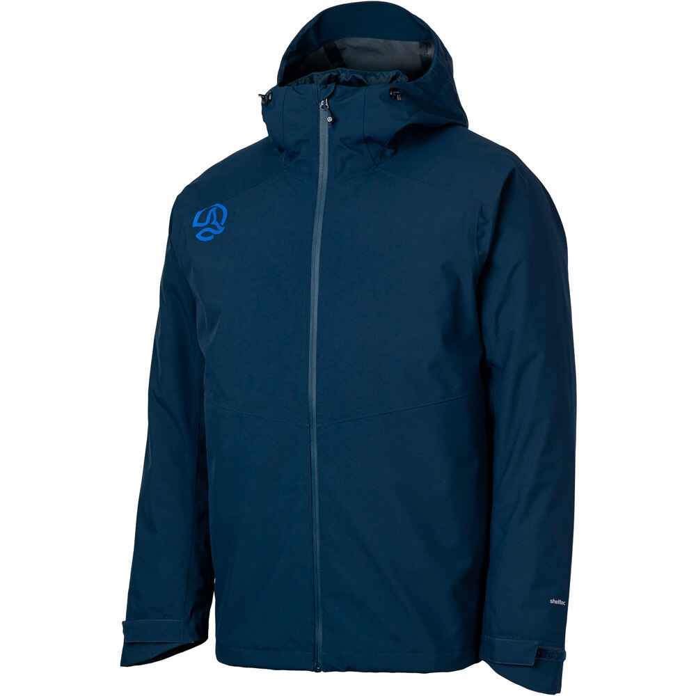 Ternua chaqueta impermeable insulada hombre VALDUR 3 IN 1 JKT M vista frontal
