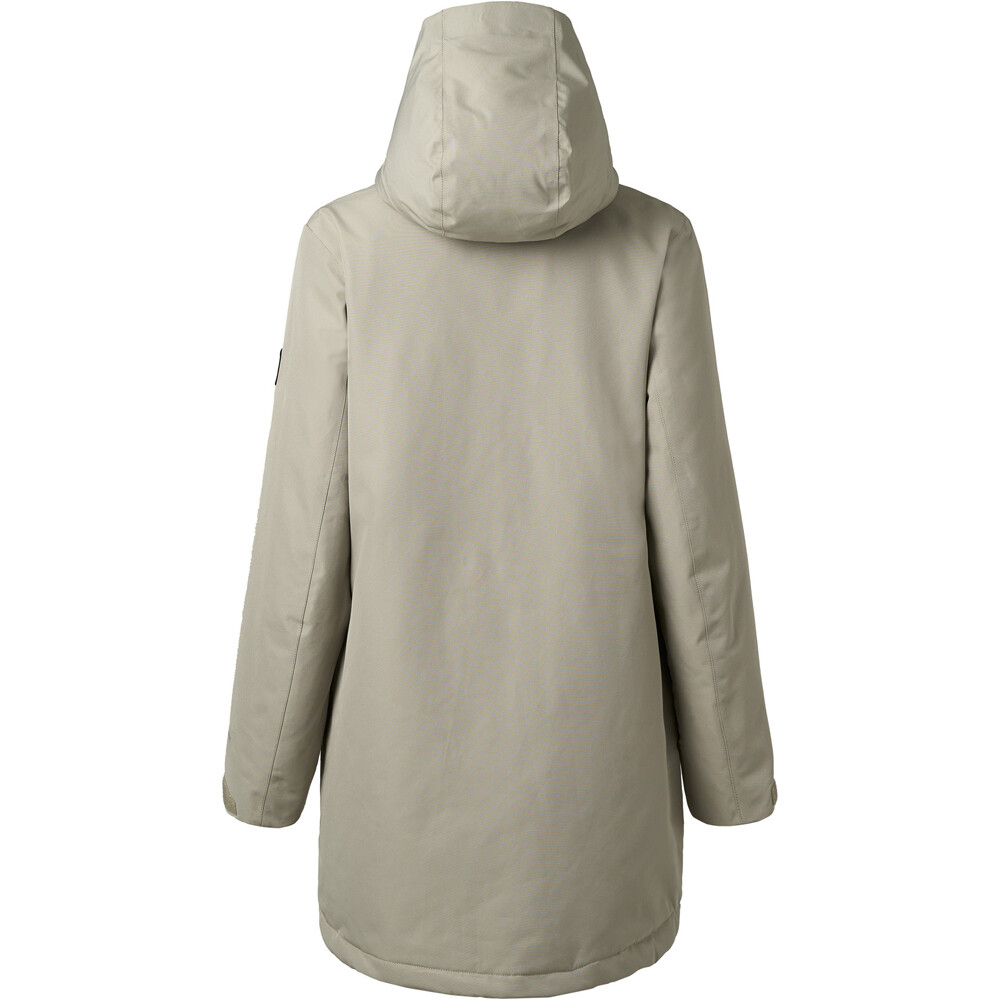 Ternua chaqueta impermeable insulada mujer LABRADOR PARKA W vista trasera