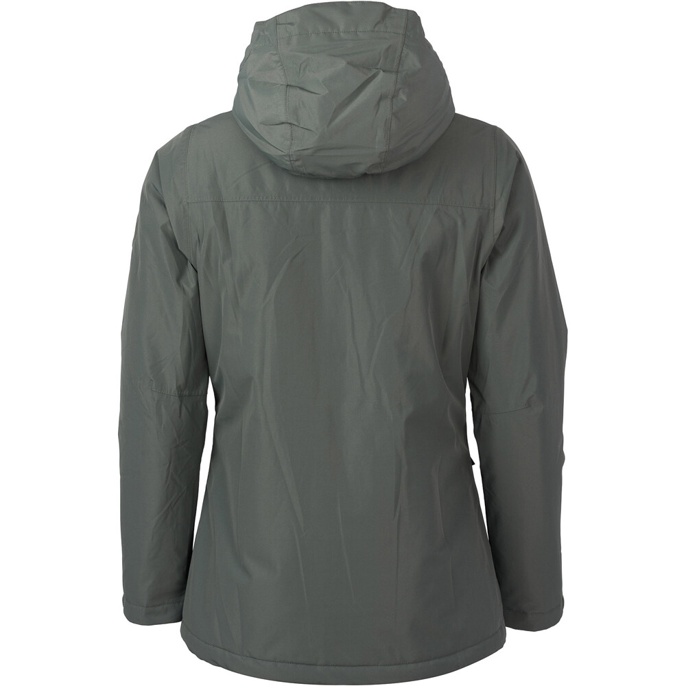 Ternua chaqueta impermeable insulada mujer TORNGAT JKT W vista trasera