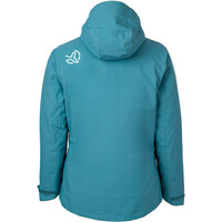Ternua chaqueta impermeable insulada mujer VALDUR 3 IN 1 JKT W vista trasera