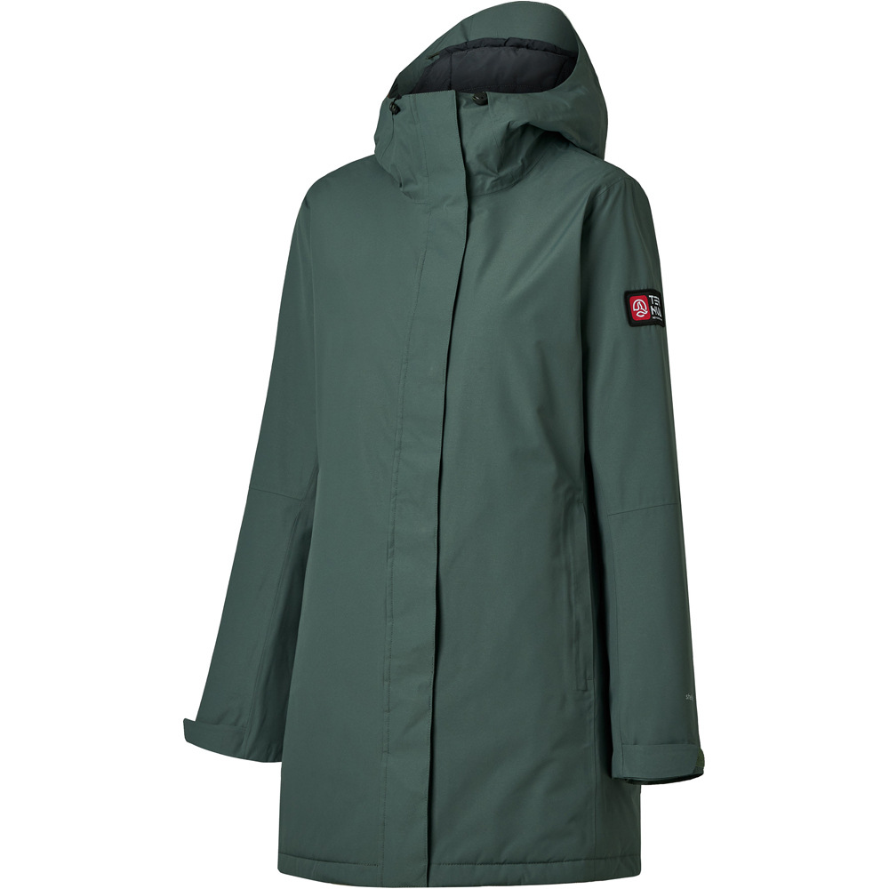 Ternua chaqueta impermeable mujer AMAROK JKT W vista frontal