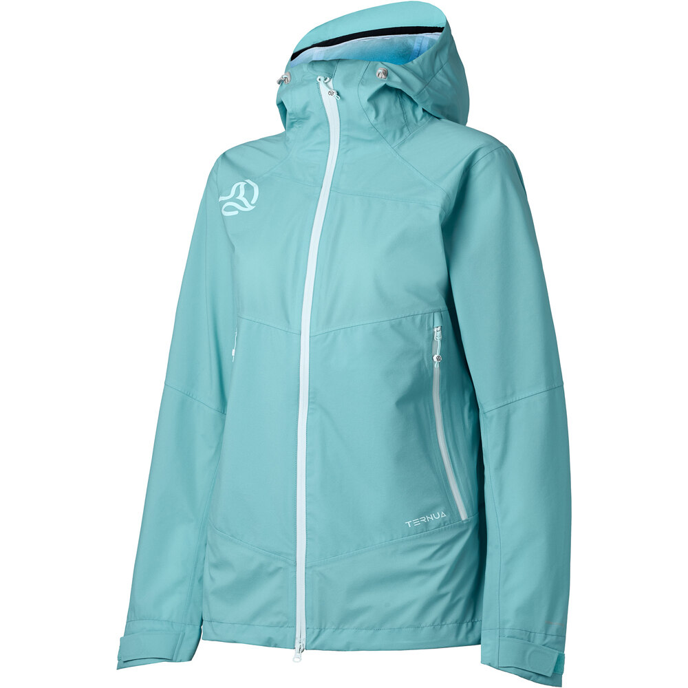 Ternua chaqueta impermeable mujer ARKO JKT W vista frontal