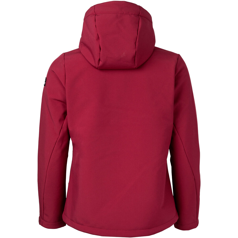 Ternua chaqueta impermeable mujer BENTON JKT W vista trasera
