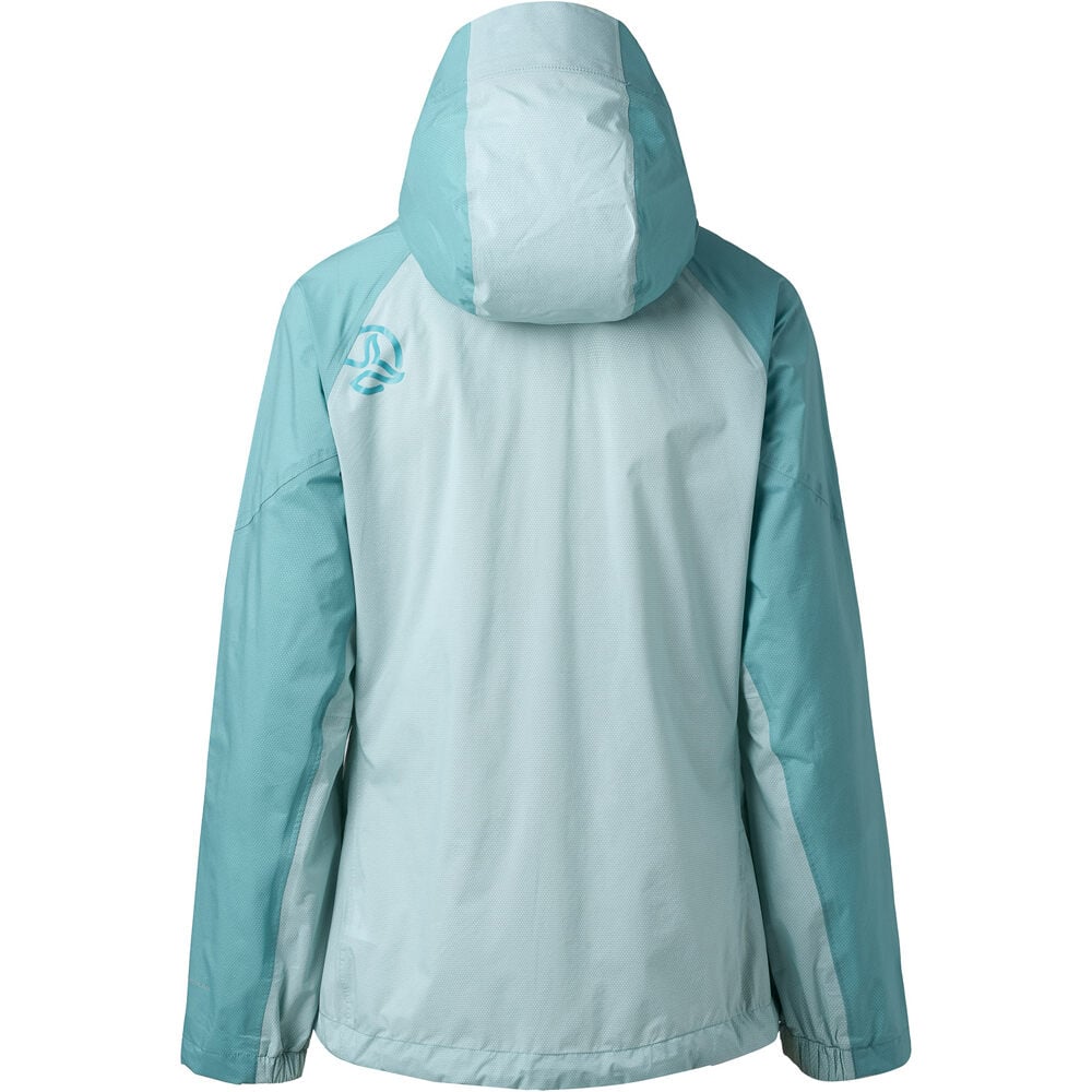 Ternua chaqueta impermeable mujer KARS 2.0 JKT W vista trasera
