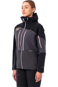 Ternua chaqueta impermeable mujer KLIMMER JKT W NE vista detalle